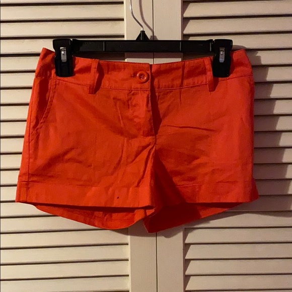 Orange booty shorts - Picture 1 of 3
